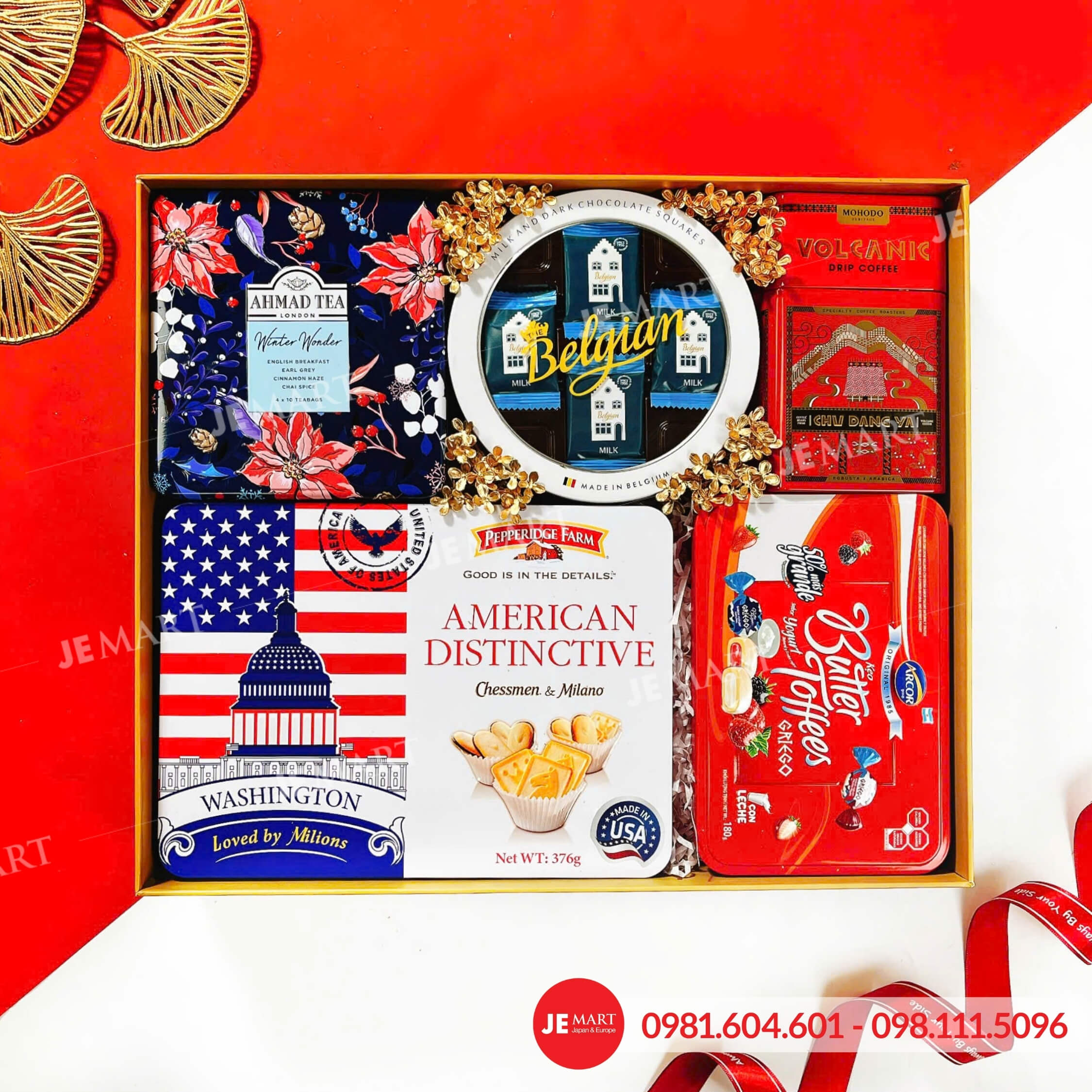 Hộp quà Tết 2026 HQ261490 1 Hộp quà Tết 2026 HQ261490