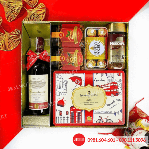 Hộp quà Tết 2026 HQ261534