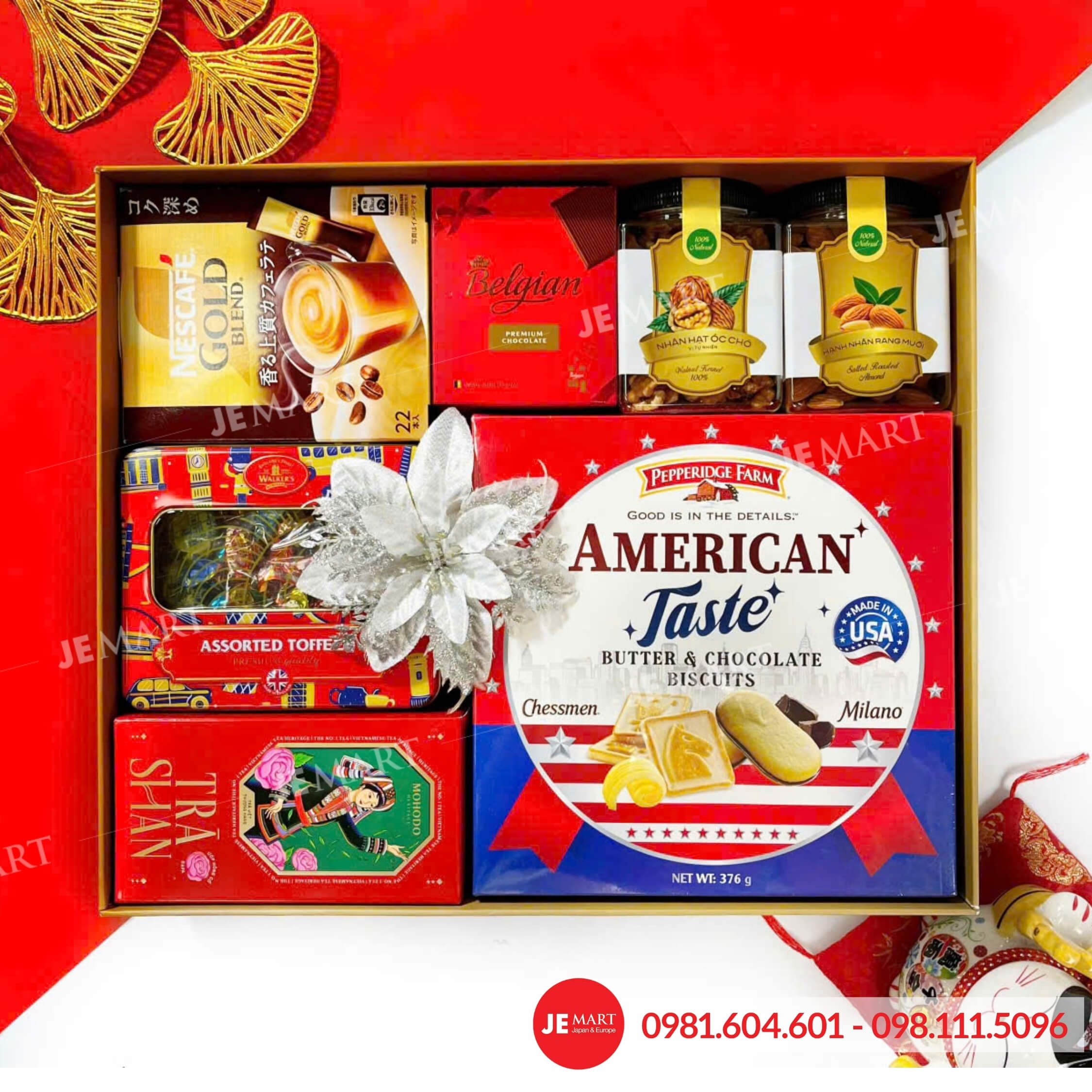 Hộp quà Tết 2026 HQ261550 1 Hộp quà Tết 2026 HQ261550