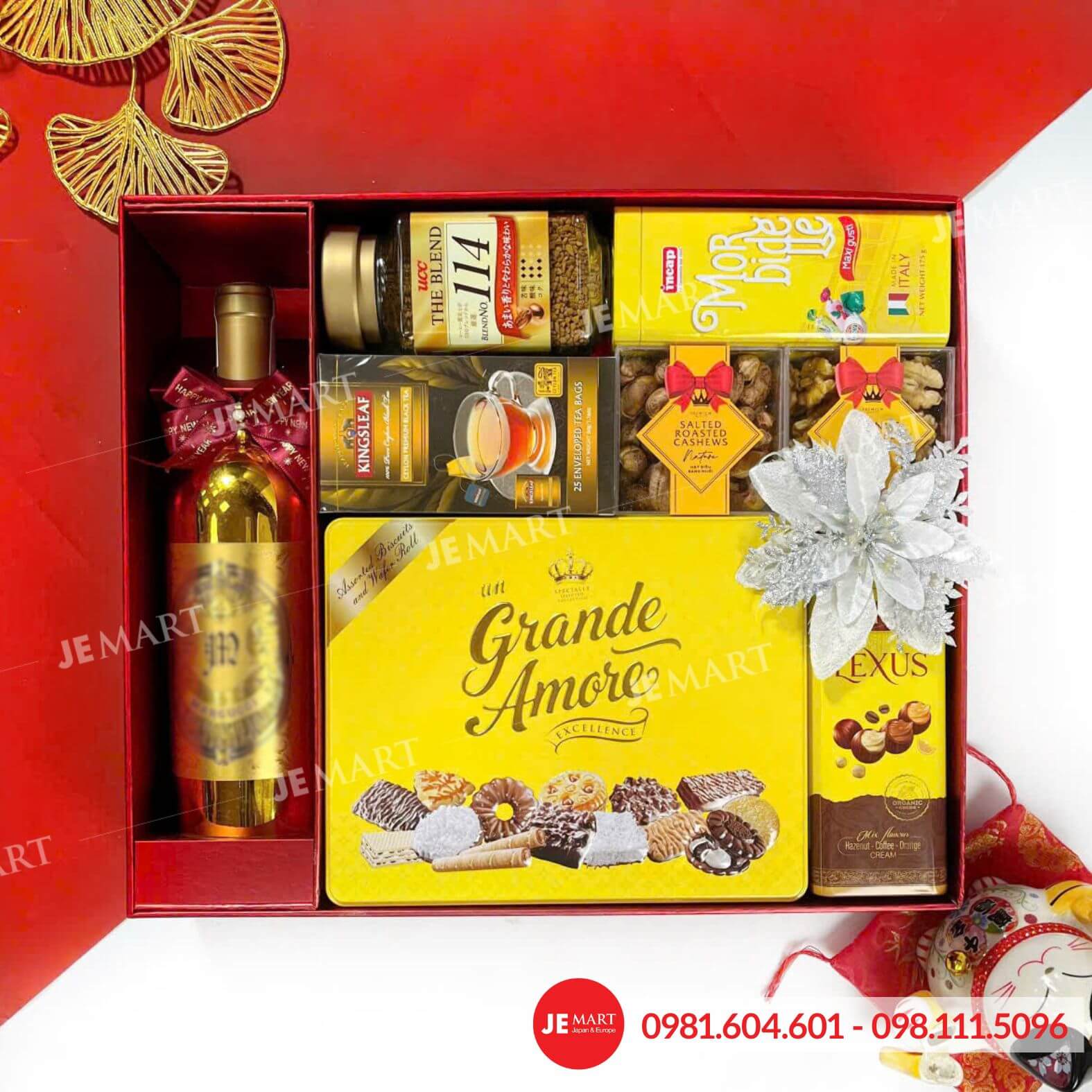 Hộp quà Tết 2026 HQ261556 1 Hộp quà Tết 2026 HQ261556