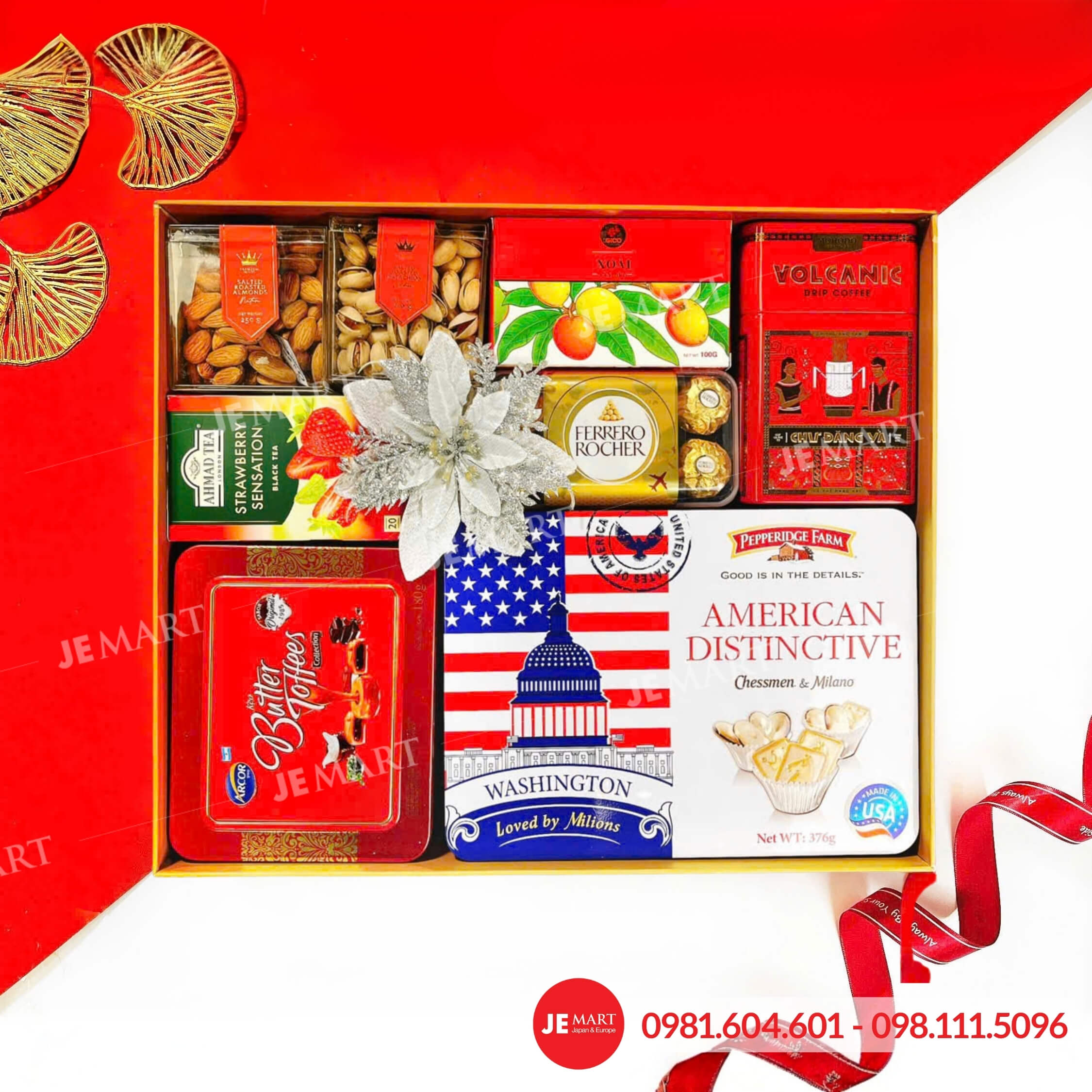 Hộp quà Tết 2026 HQ261670 1 Hộp quà Tết 2026 HQ261670