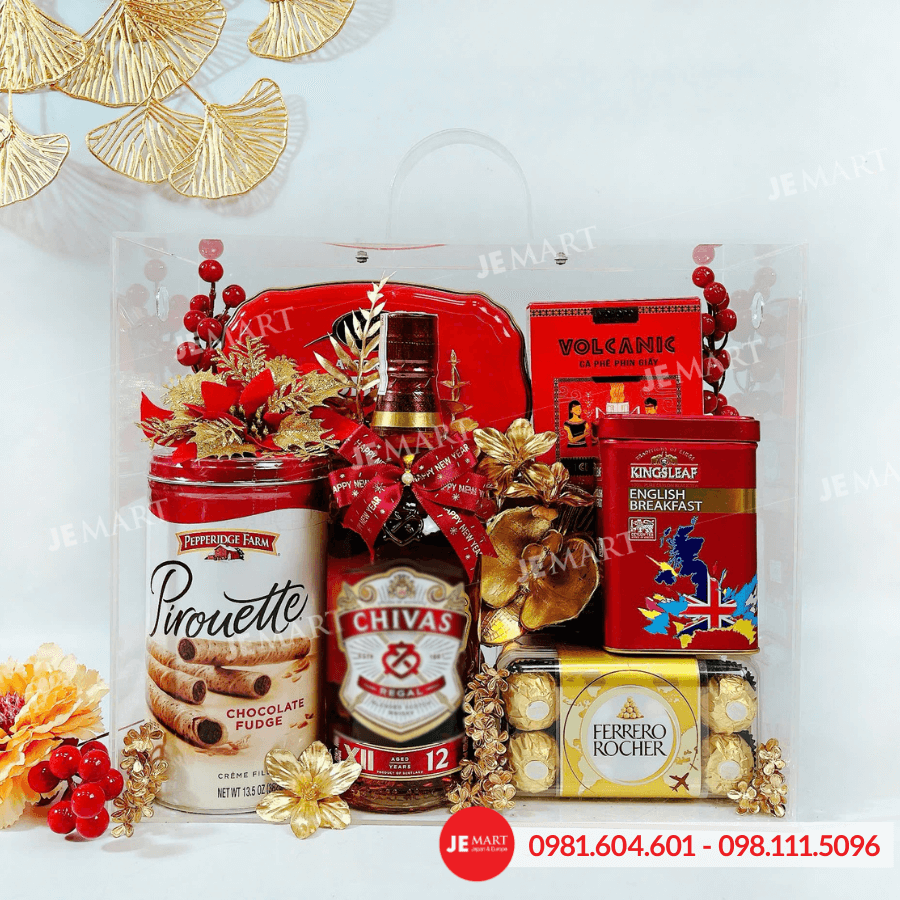 Hộp quà Tết 2026 HQ261943 1 Hộp quà Tết 2026 HQ261943