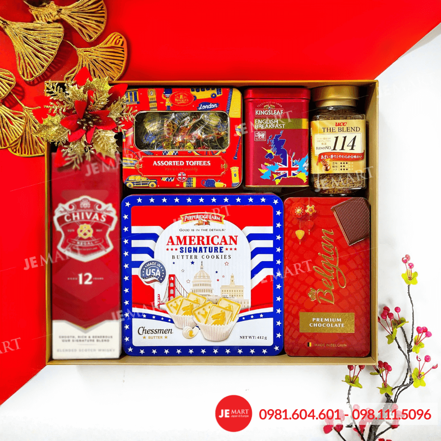 Hộp quà Tết 2026 HQ262169 1 Hộp quà Tết 2026 HQ262169