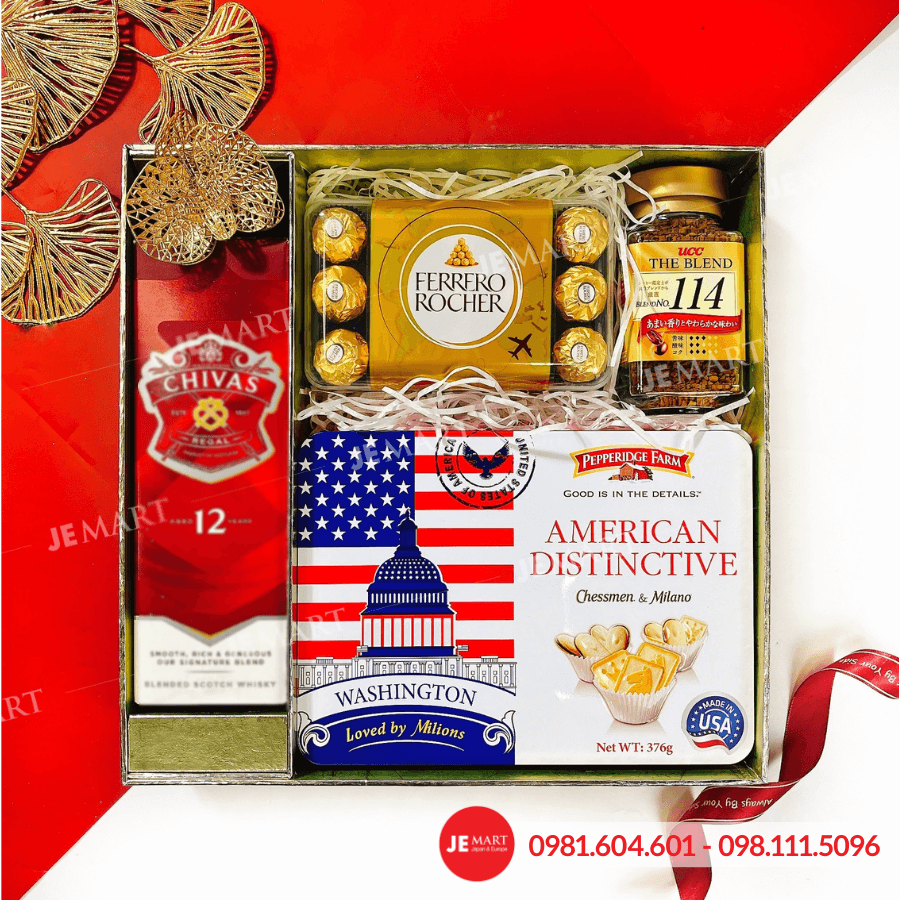 Hộp quà Tết 2026 HQ262233 1 Hộp quà Tết 2026 HQ262233