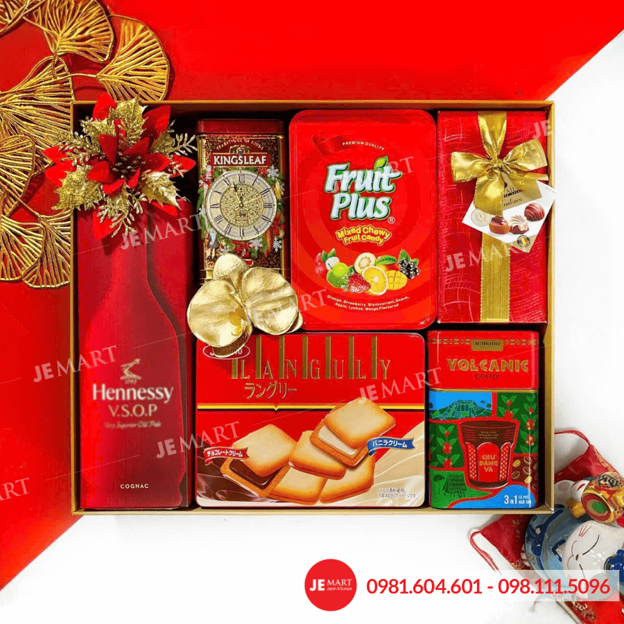 Hộp quà Tết 2026 HQ263080 1 Hộp quà Tết 2026 HQ263080