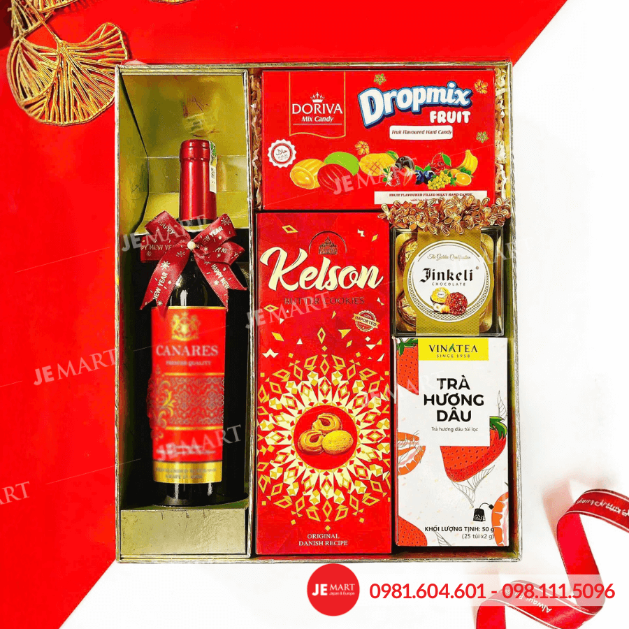 Hộp quà Tết 2026 HQ260366 1 Hộp quà Tết 2026 HQ260366