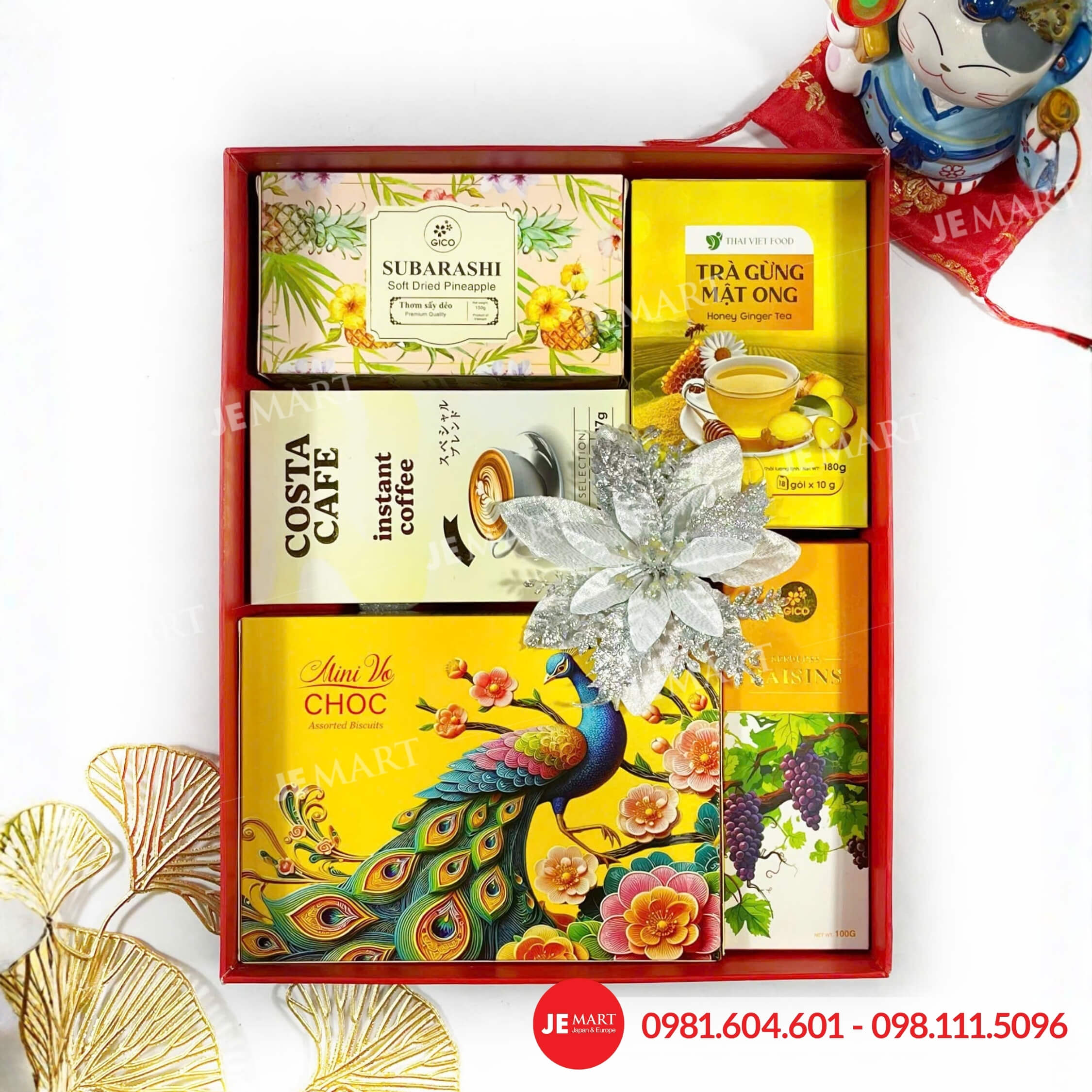 Hộp quà Tết 2026 HQ260380 1 Hộp quà Tết 2026 HQ260380