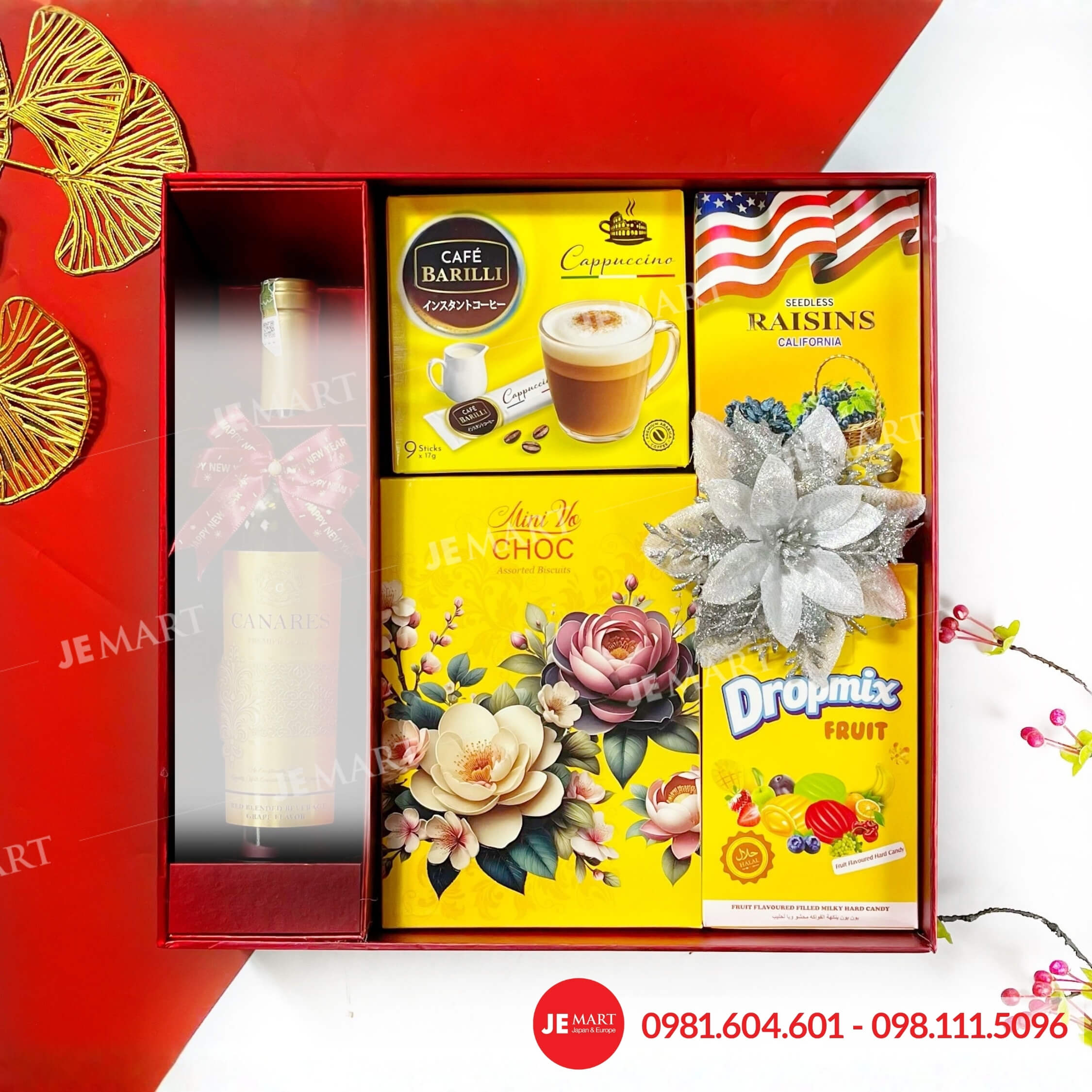 Hộp quà Tết 2026 HQ260384 1 Hộp quà Tết 2026 HQ260384