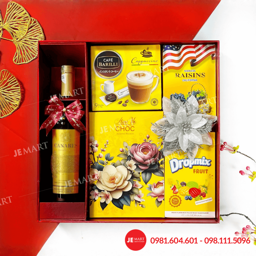 Hộp quà Tết 2026 HQ260384 1 Hộp quà Tết 2026 HQ260384