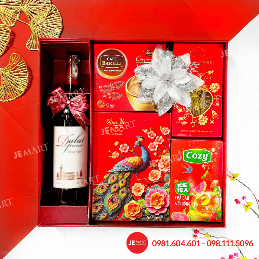 Hộp quà Tết 2026 HQ260419 1 Hộp quà Tết 2026 HQ260419