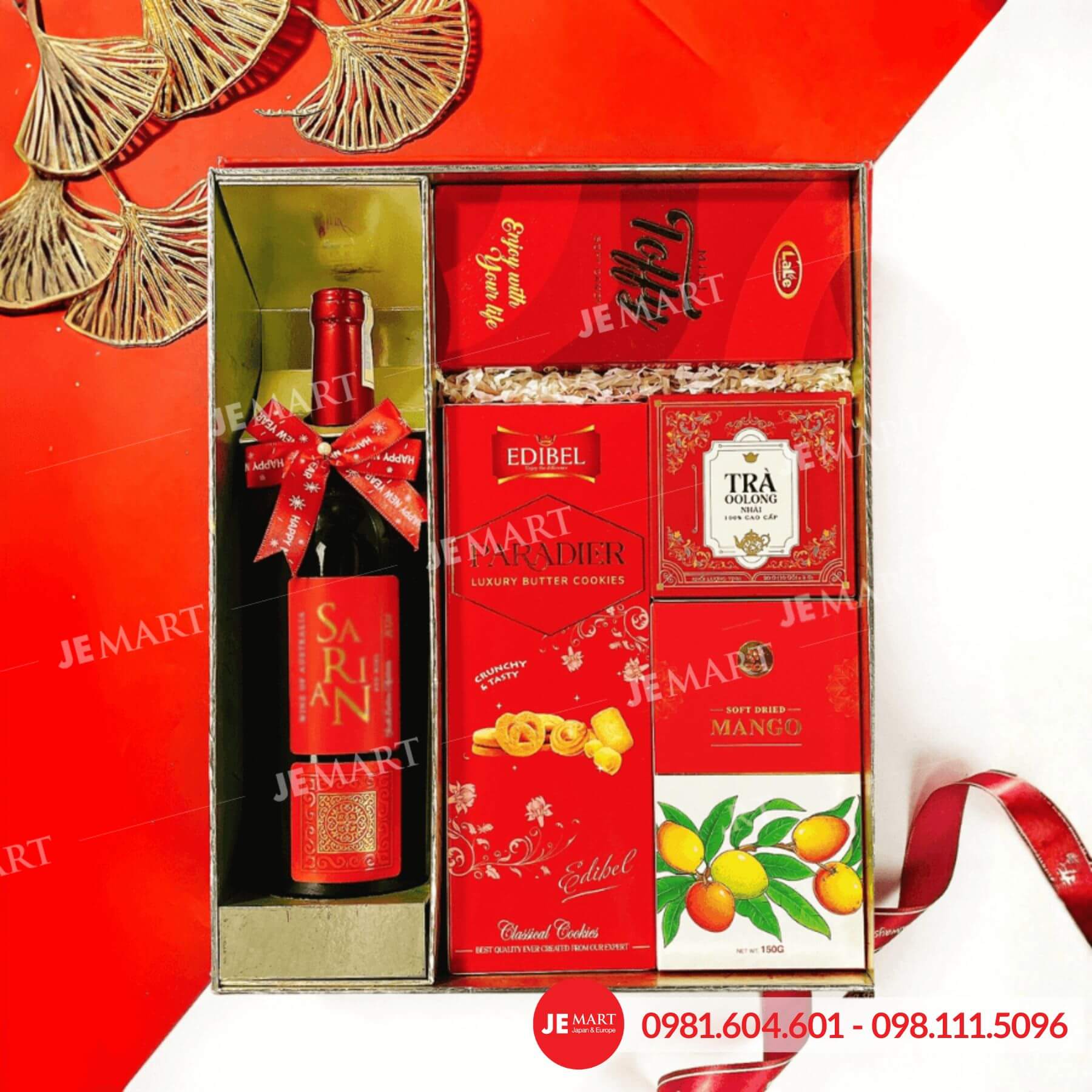 Hộp quà Tết 2026 HQ260441 1 Hộp quà Tết 2026 HQ260441