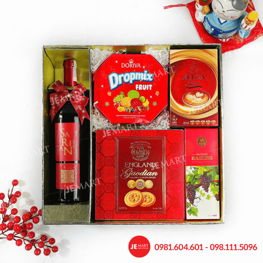 Hộp quà Tết 2026 HQ260444 1 Hộp quà Tết 2026 HQ260444