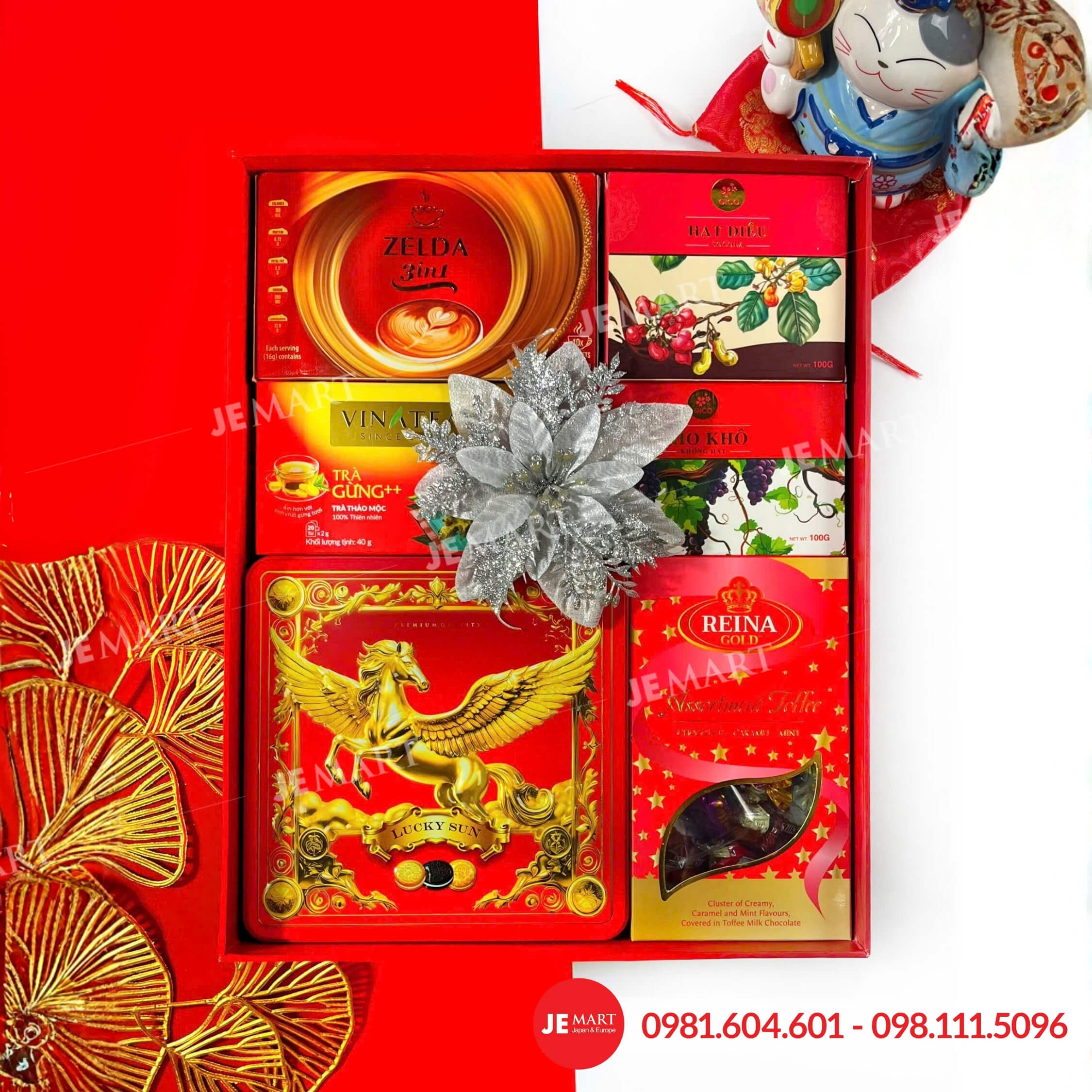 Hộp quà Tết 2026 HQ260495 1 Hộp quà Tết 2026 HQ260495