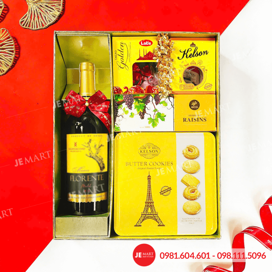 Hộp quà Tết 2026 HQ260501 1 Hộp quà Tết 2026 HQ260501