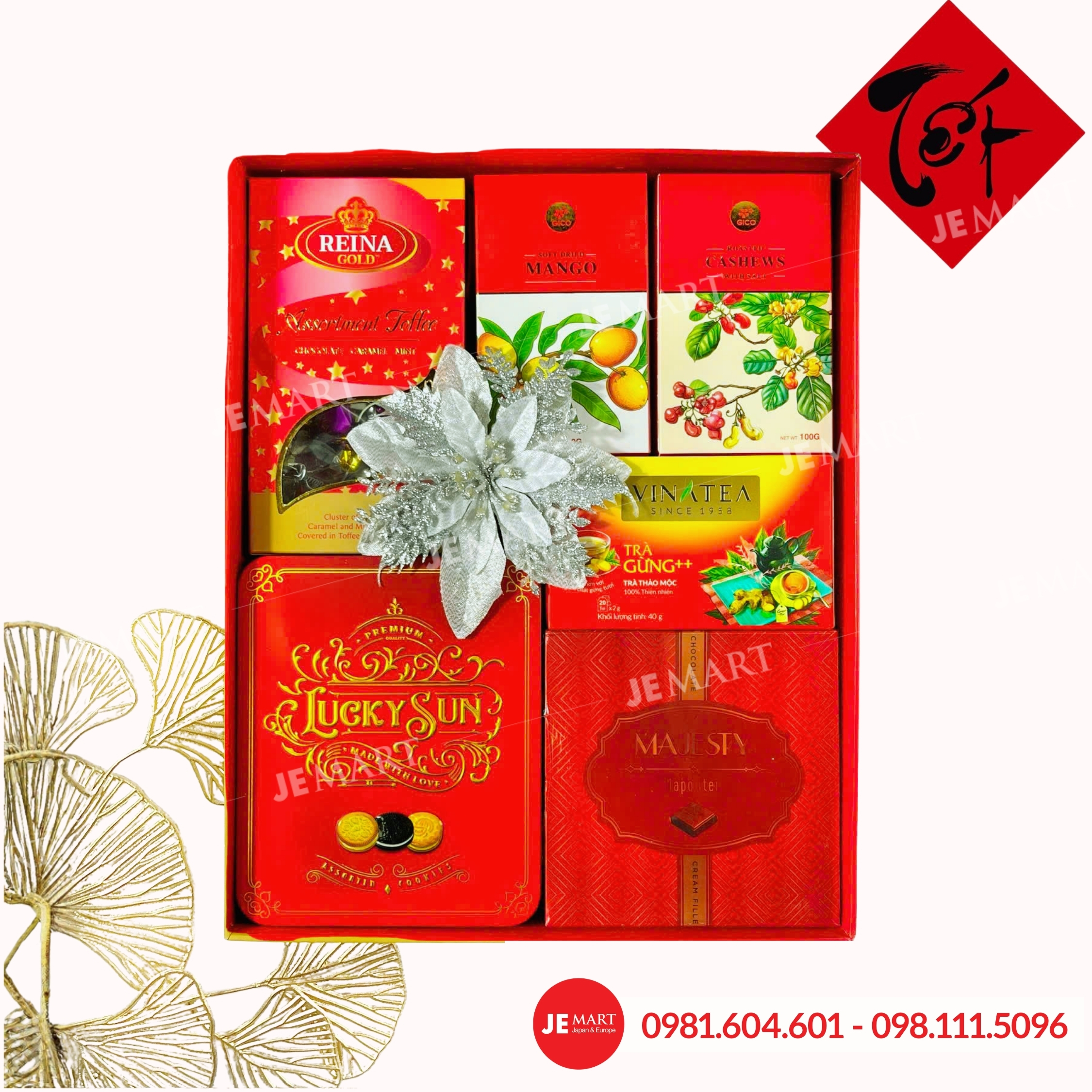 Hộp quà Tết 2026 HQ260505 1 Hộp quà Tết 2026 HQ260505