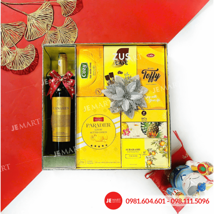 Hộp quà Tết 2026 HQ260514 1 Hộp quà Tết 2026 HQ260514