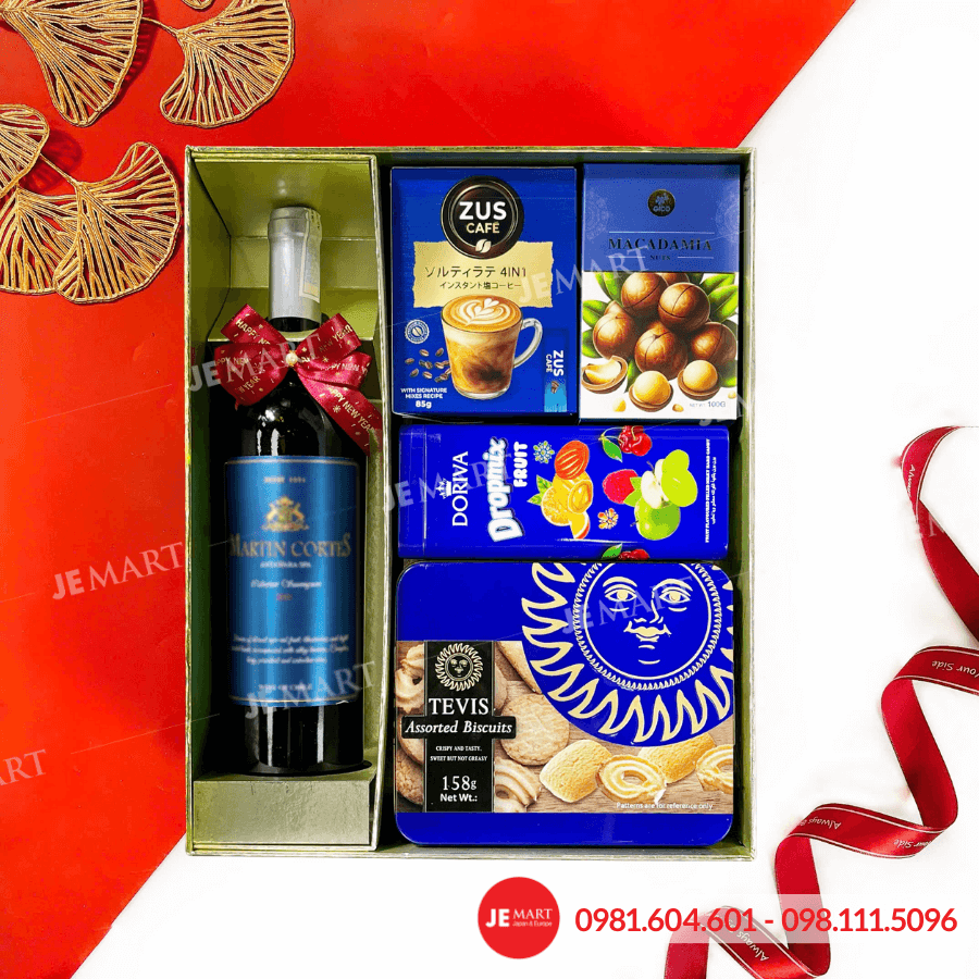 Hộp quà Tết 2026 HQ260528 1 Hộp quà Tết 2026 HQ260528