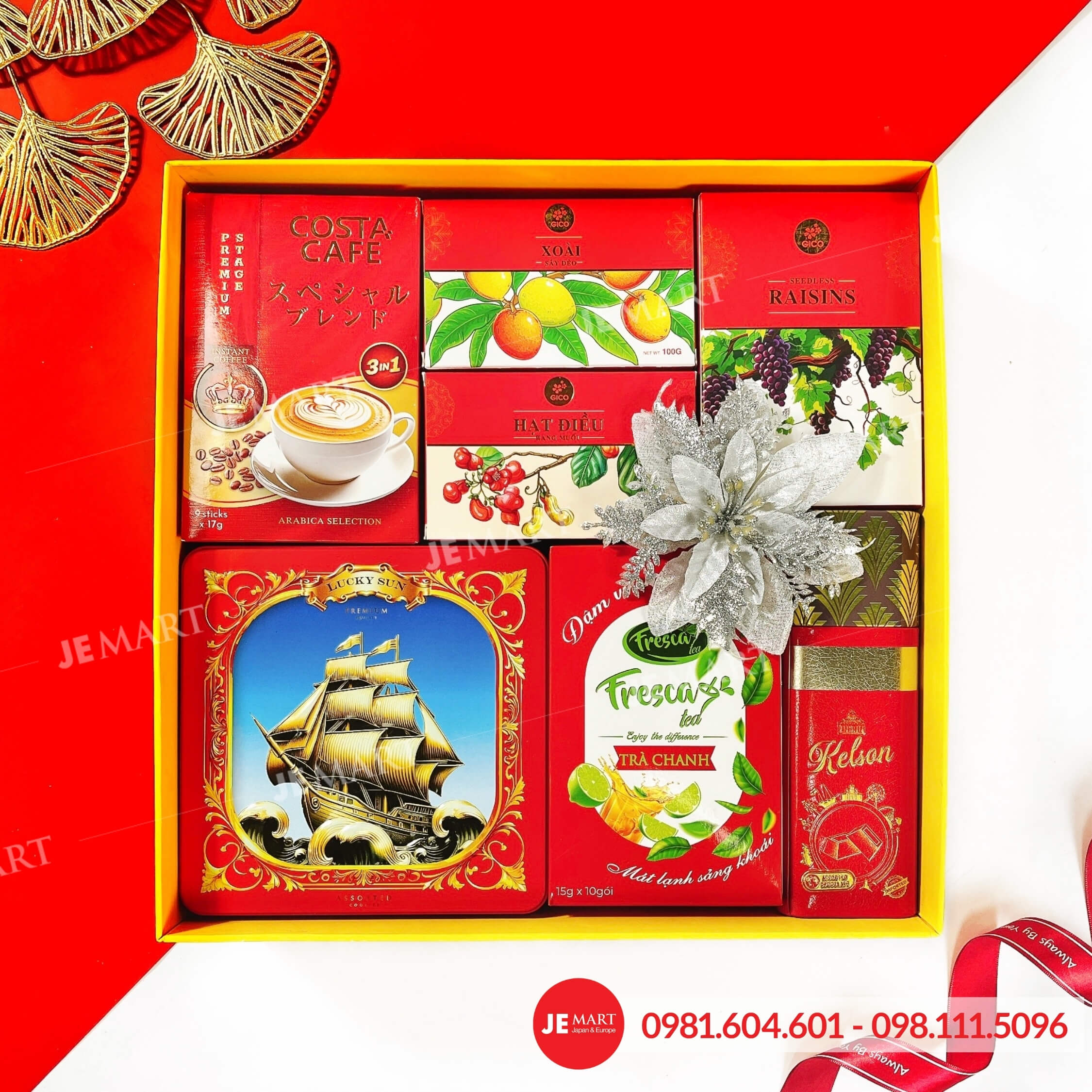 Hộp quà Tết 2026 HQ260578 1 Hộp quà Tết 2026 HQ260578