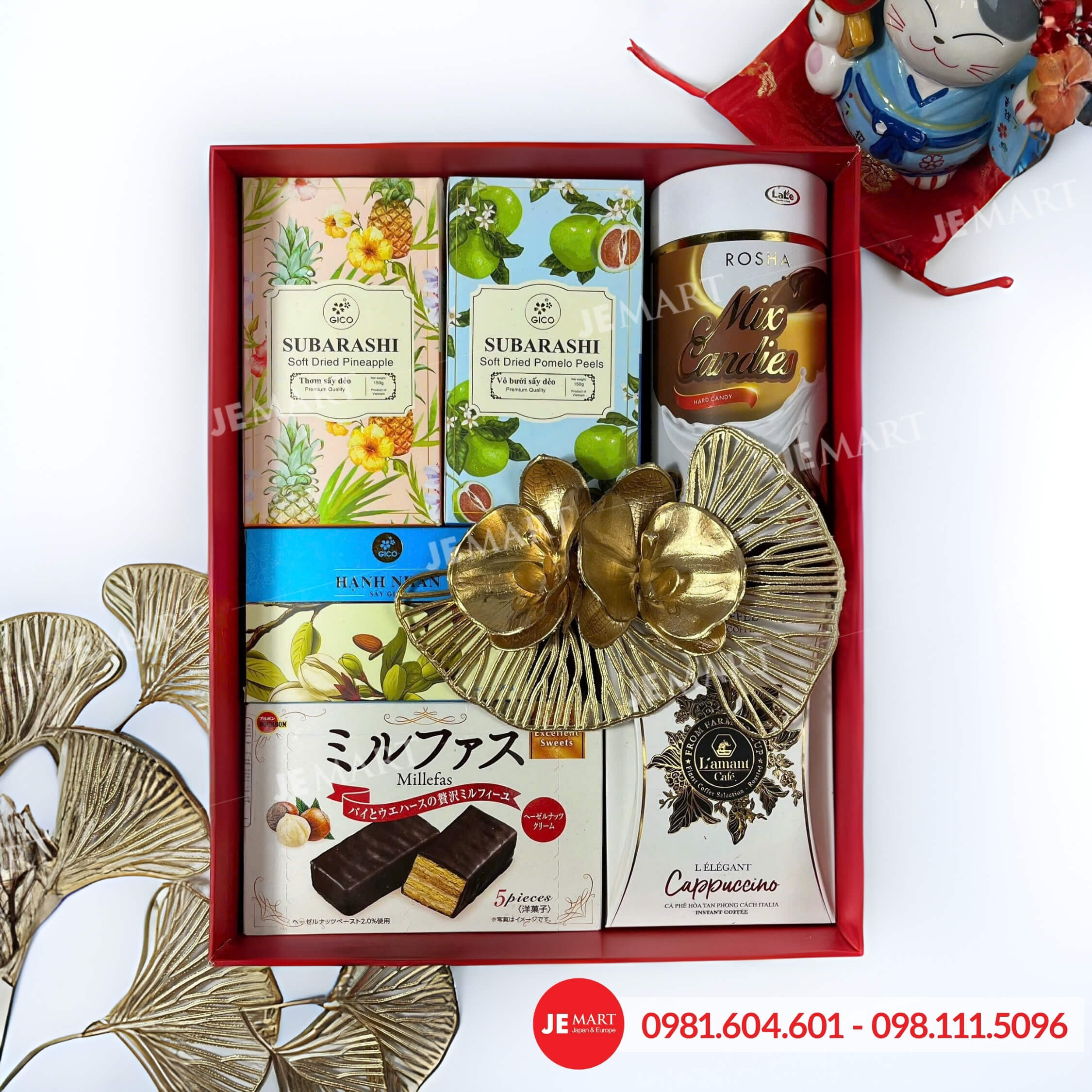 Hộp quà Tết 2026 HQ260590 1 Hộp quà Tết 2026 HQ260590