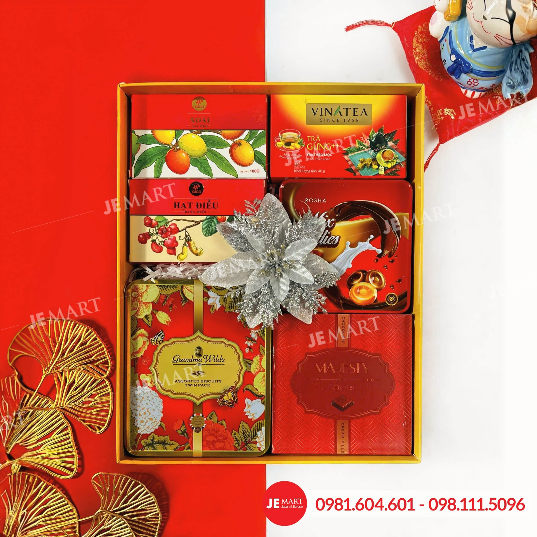 Hộp quà Tết 2026 HQ260595 1 Hộp quà Tết 2026 HQ260595