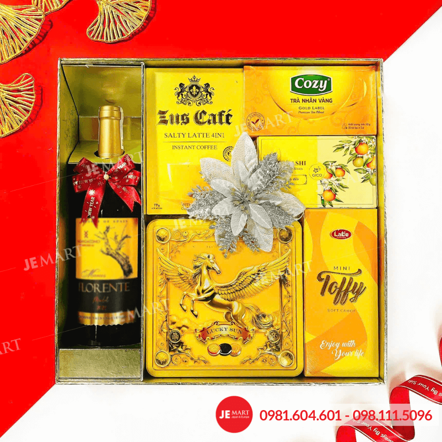 Hộp quà Tết 2026 HQ260604 1 Hộp quà Tết 2026 HQ260604
