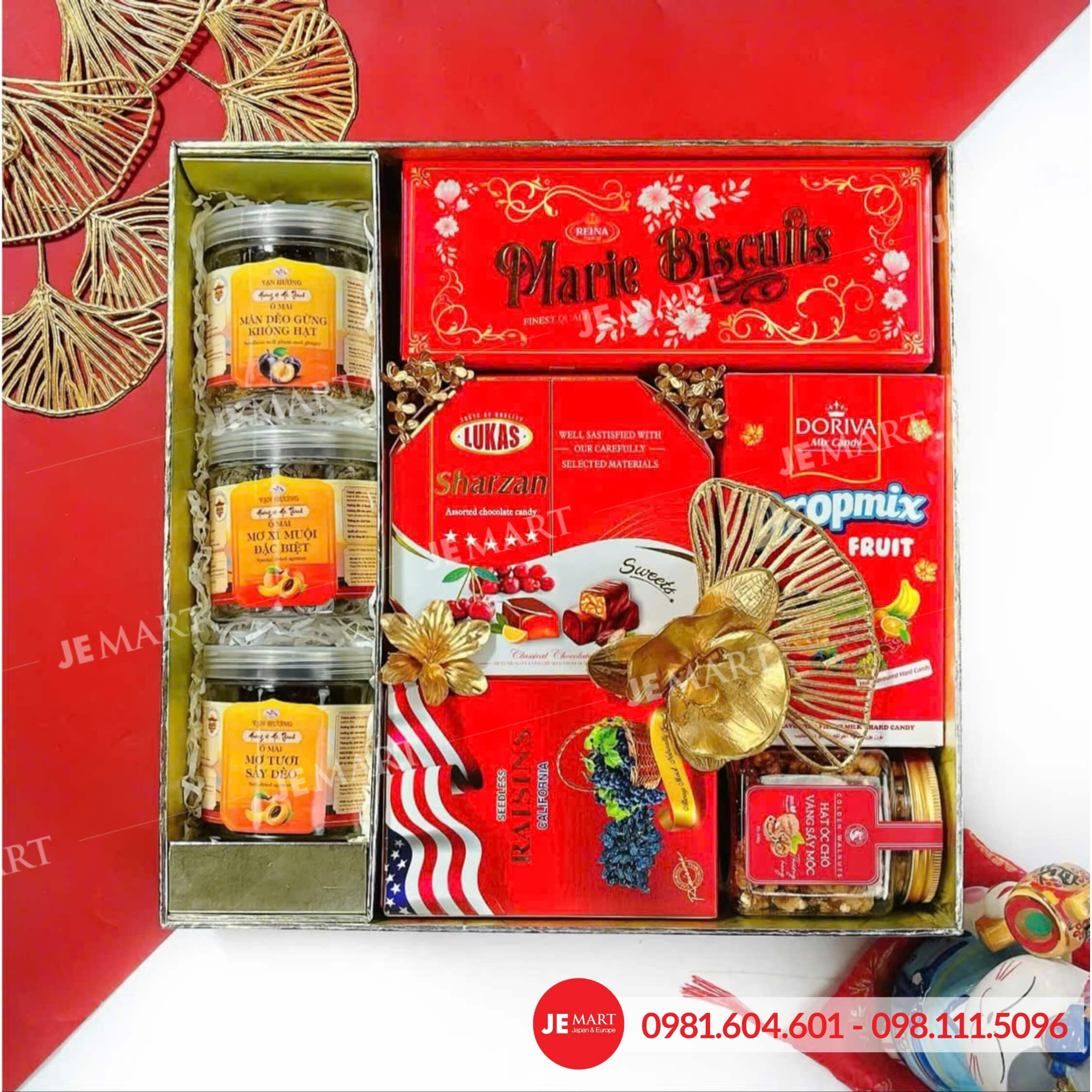 Hộp quà Tết 2026 HQ260616 1 Hộp quà Tết 2026 HQ260616