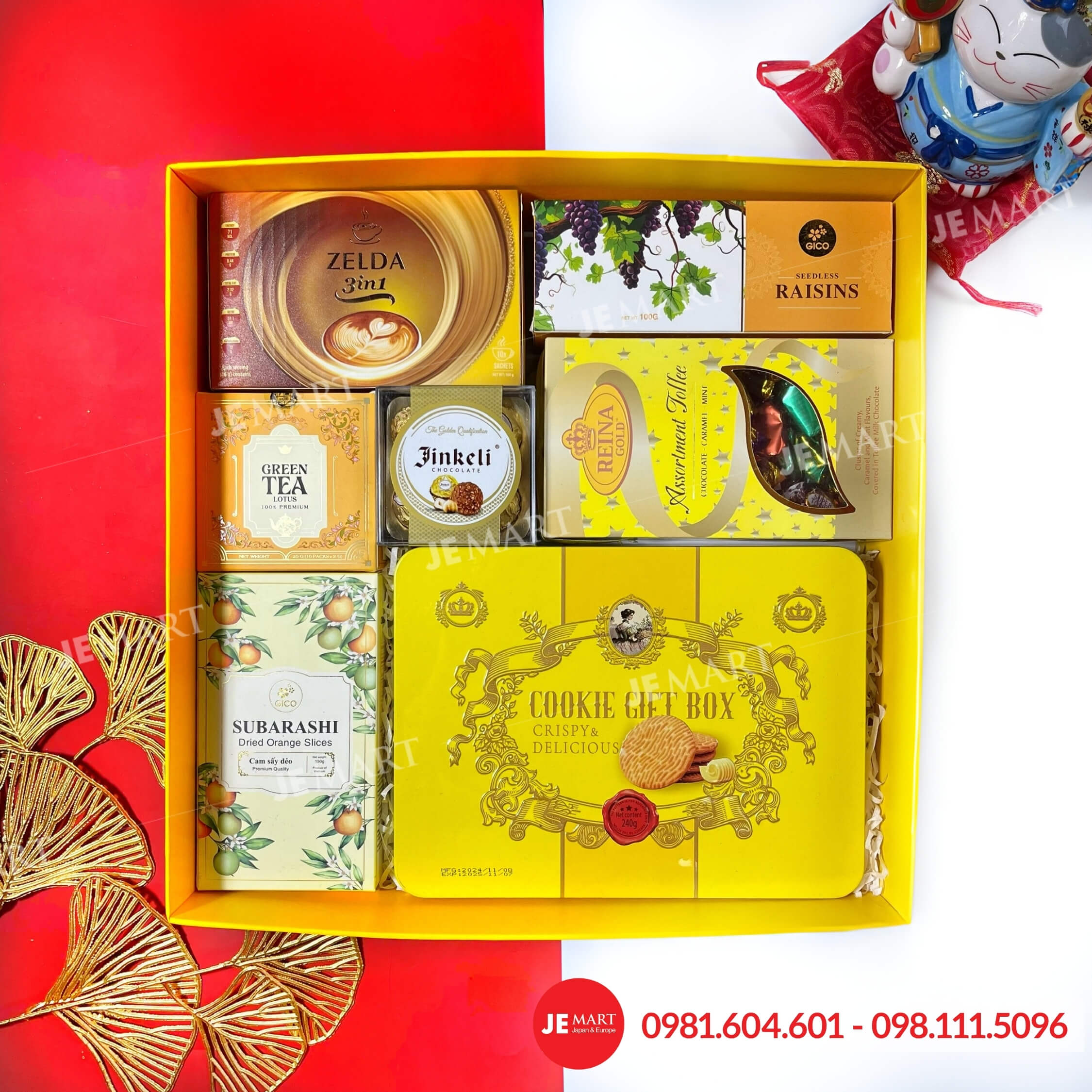 Hộp quà Tết 2026 HQ260618 1 Hộp quà Tết 2026 HQ260618