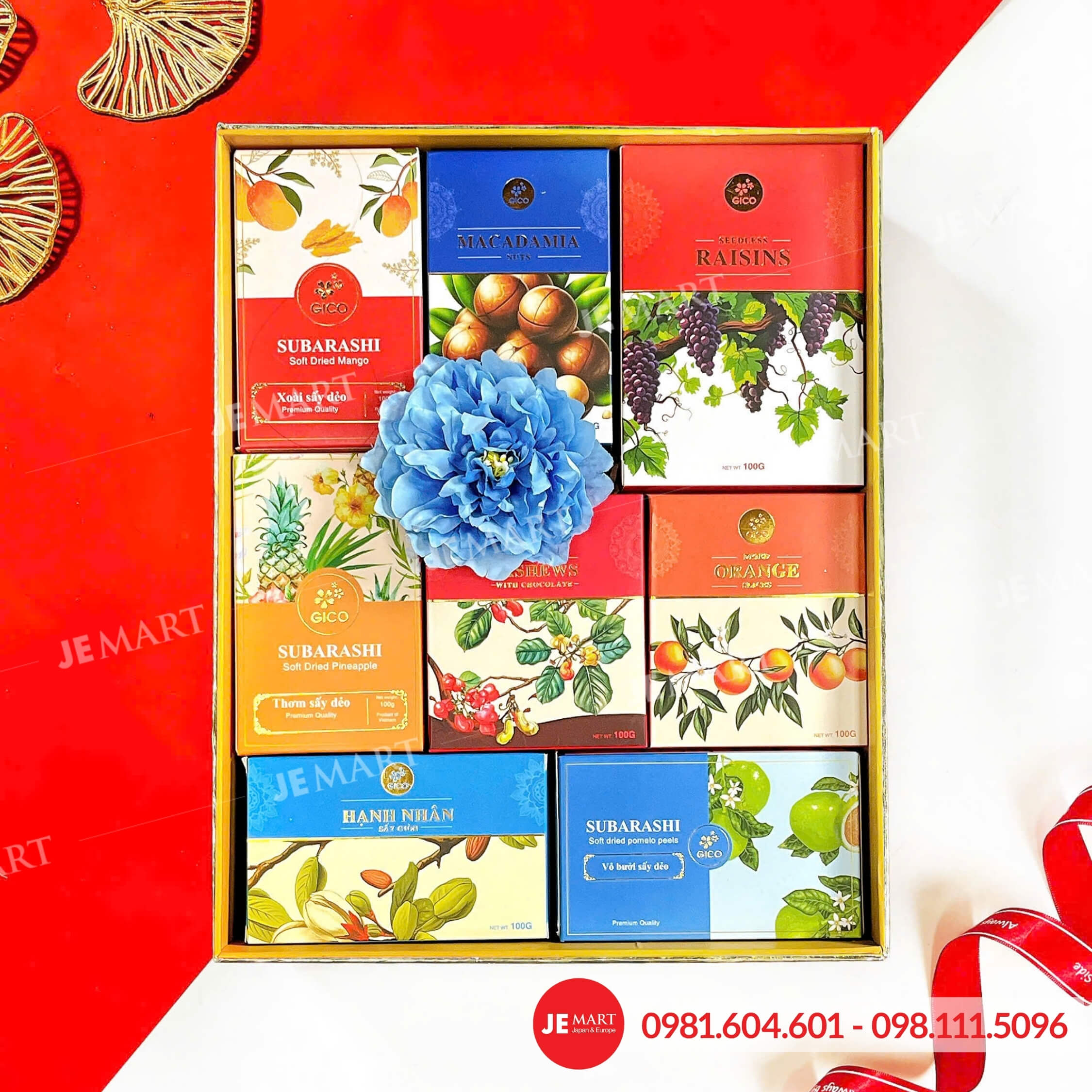 Hộp quà Tết 2026 HQ260620 1 Hộp quà Tết 2026 HQ260620