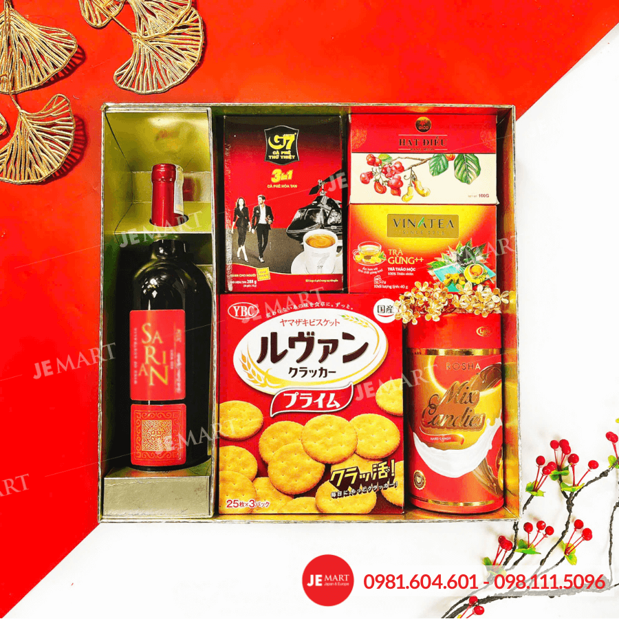 Hộp quà Tết 2026 HQ260639 1 Hộp quà Tết 2026 HQ260639