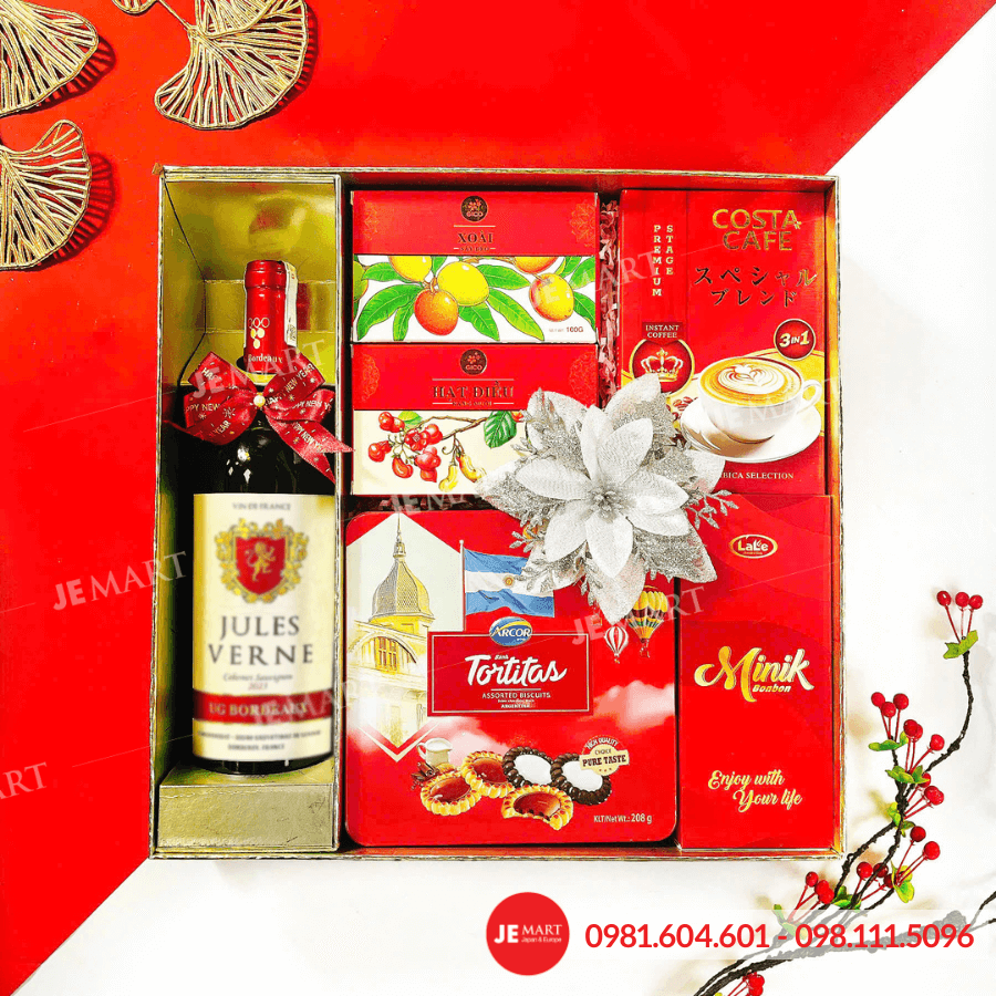 Hộp quà Tết 2026 HQ260644 1 Hộp quà Tết 2026 HQ260644