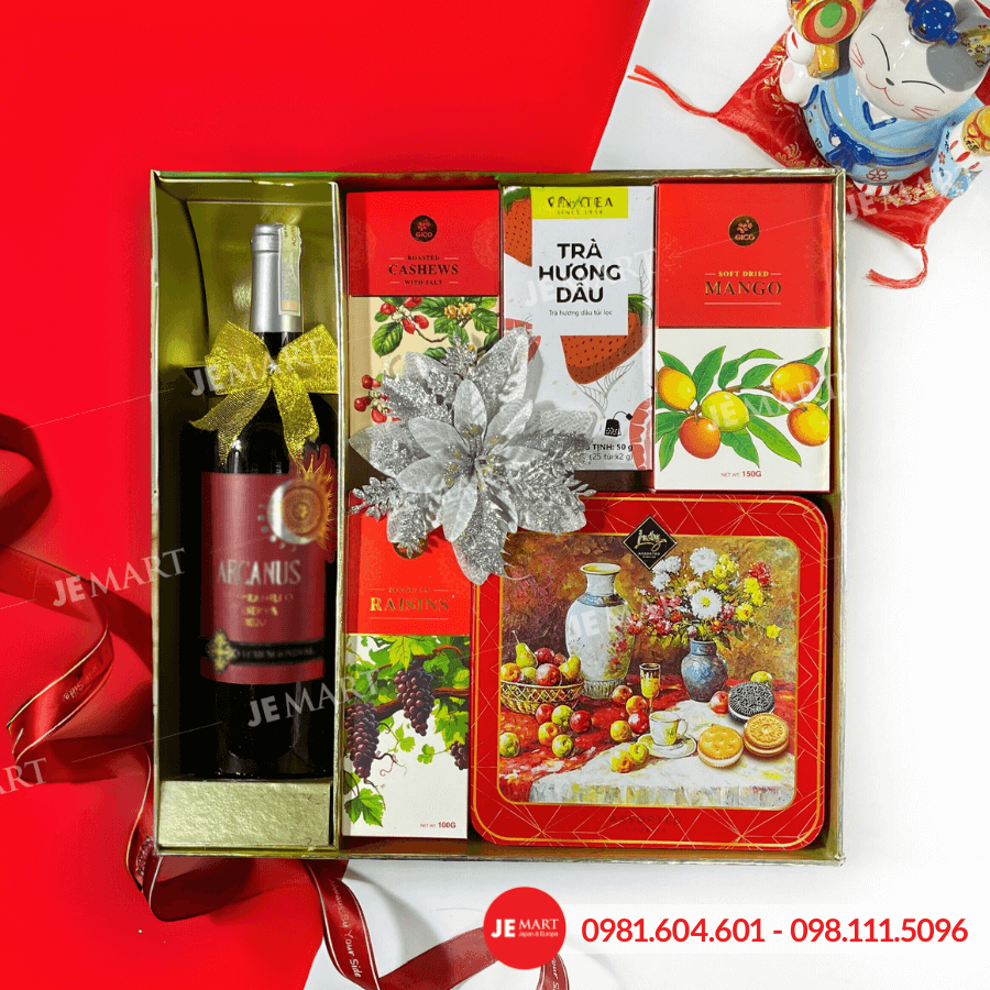 Hộp quà Tết 2026 HQ260679 1 Hộp quà Tết 2026 HQ260679