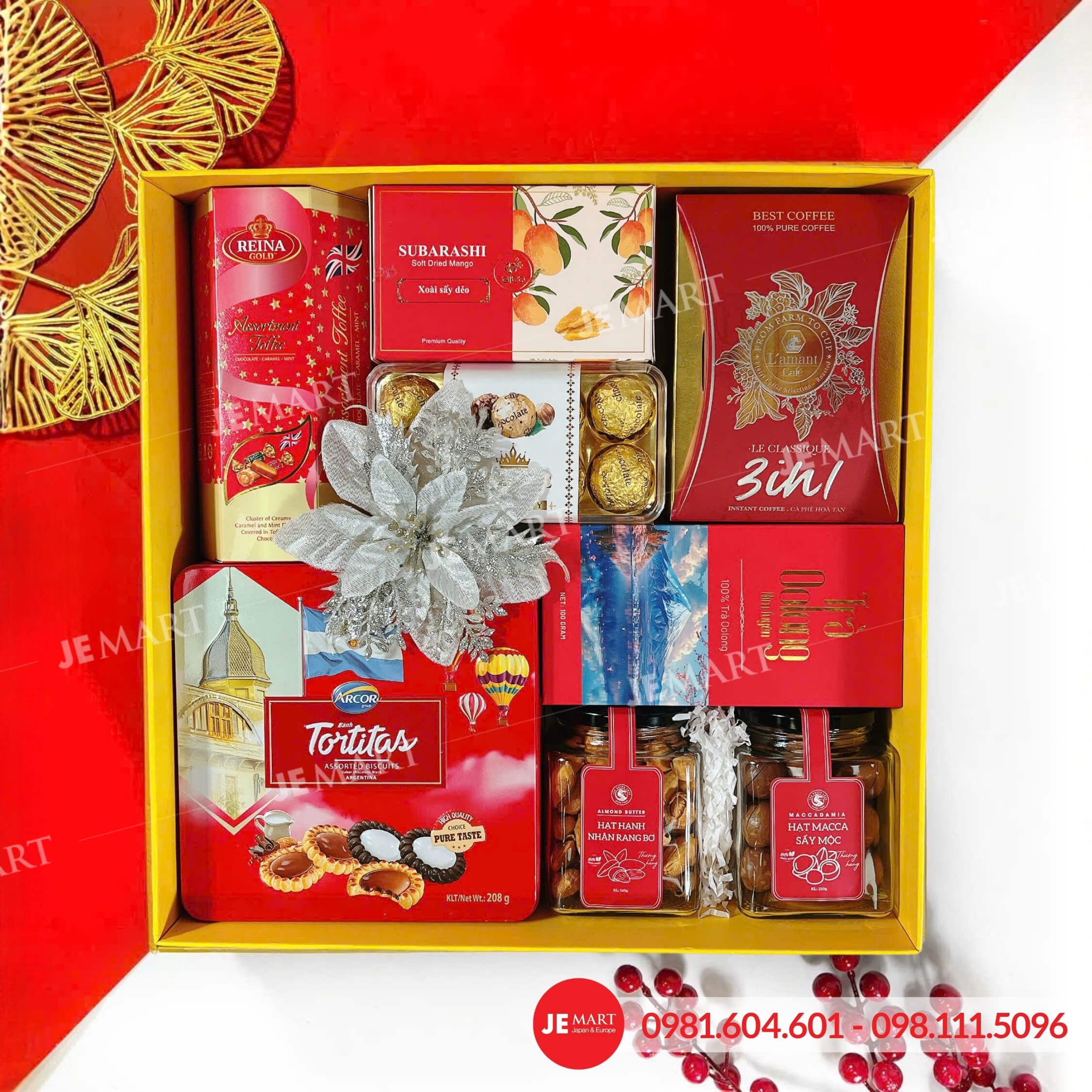 Hộp quà Tết 2026 HQ260683 1 Hộp quà Tết 2026 HQ260683