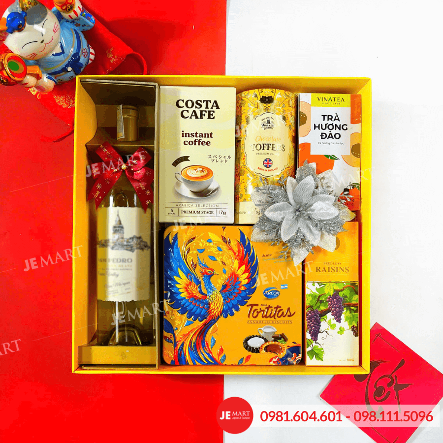 Hộp quà Tết 2026 HQ260694 1 Hộp quà Tết 2026 HQ260694