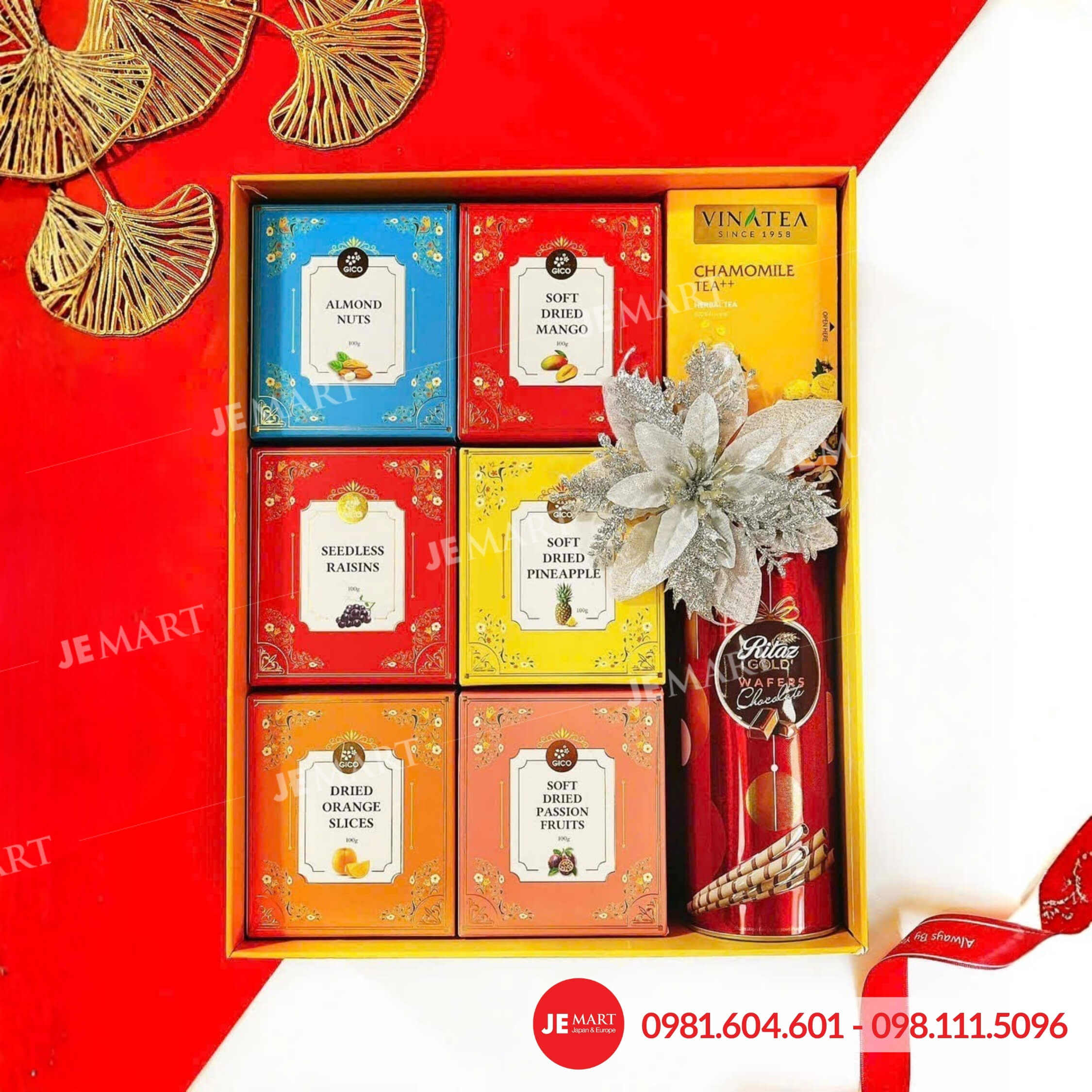 Hộp quà Tết 2026 HQ260715 1 Hộp quà Tết 2026 HQ260715