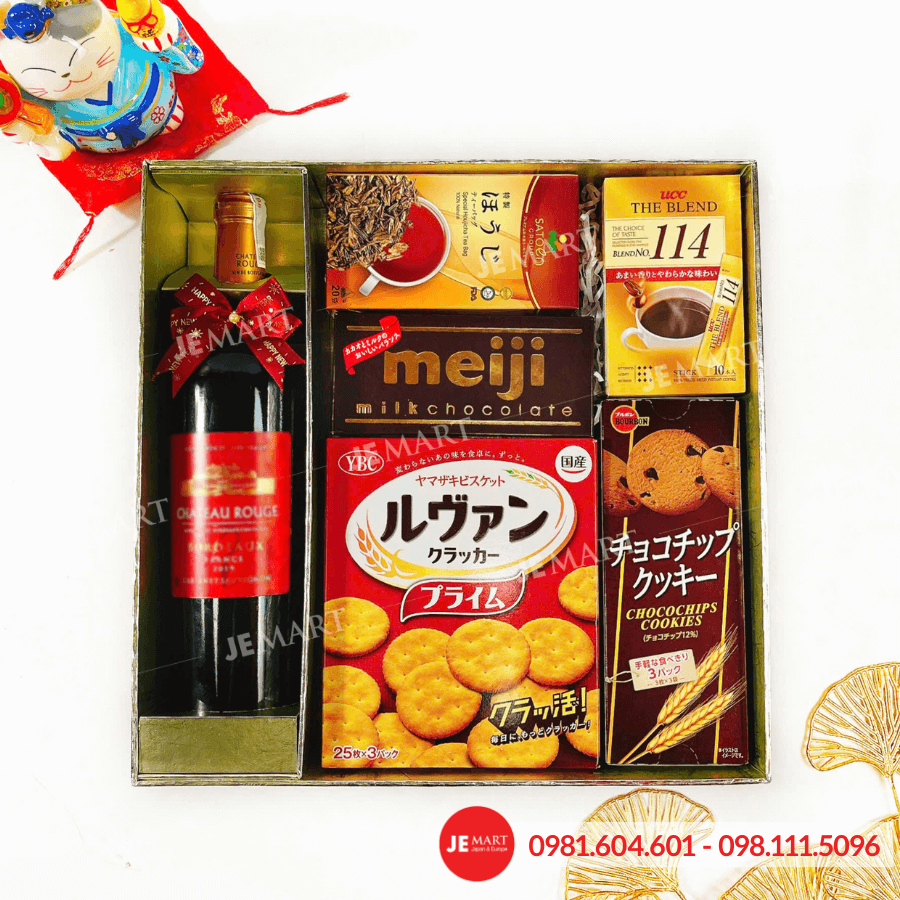 Hộp quà Tết 2026 HQ260724 1 Hộp quà Tết 2026 HQ260724