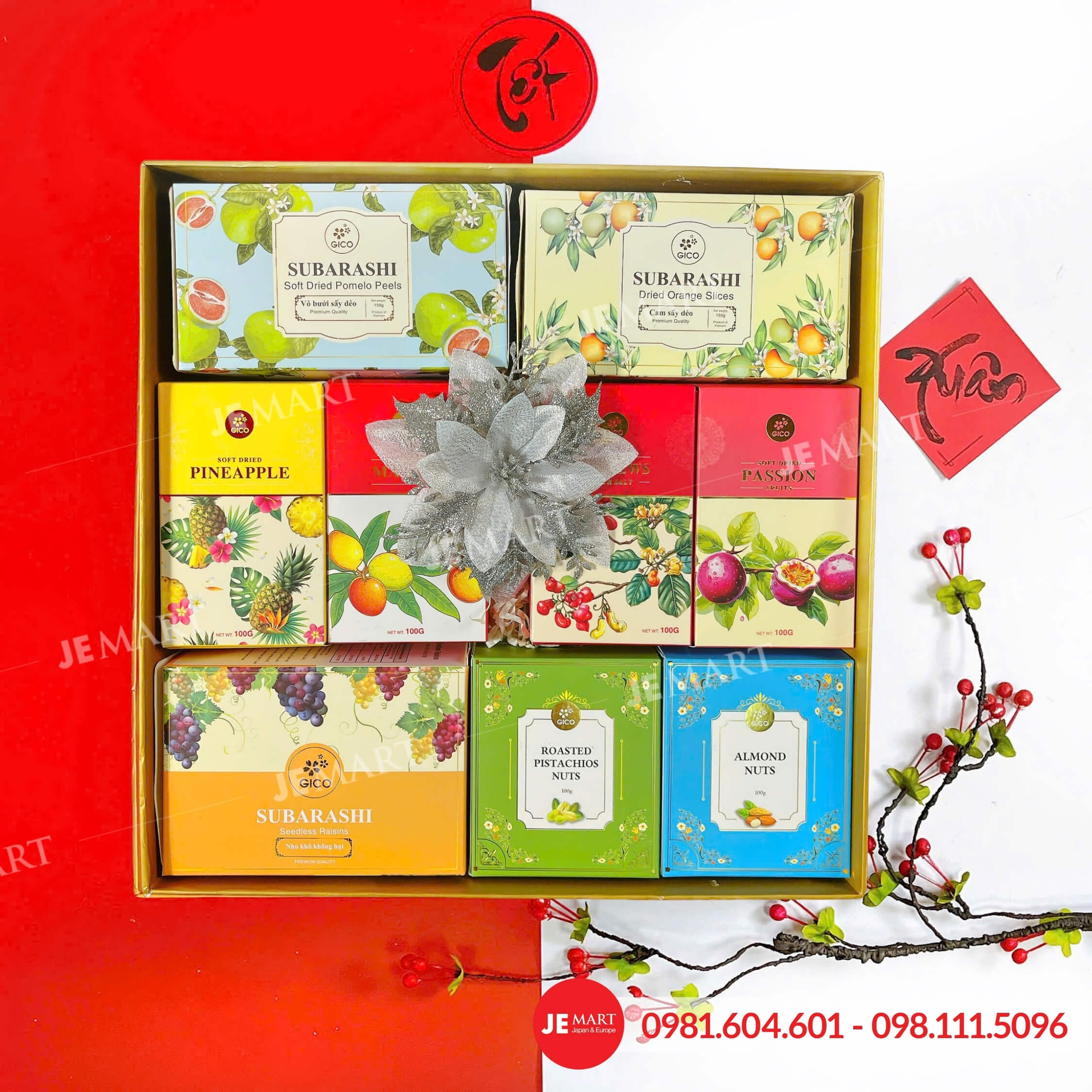 Hộp quà Tết 2026 HQ260768 1 Hộp quà Tết 2026 HQ260768