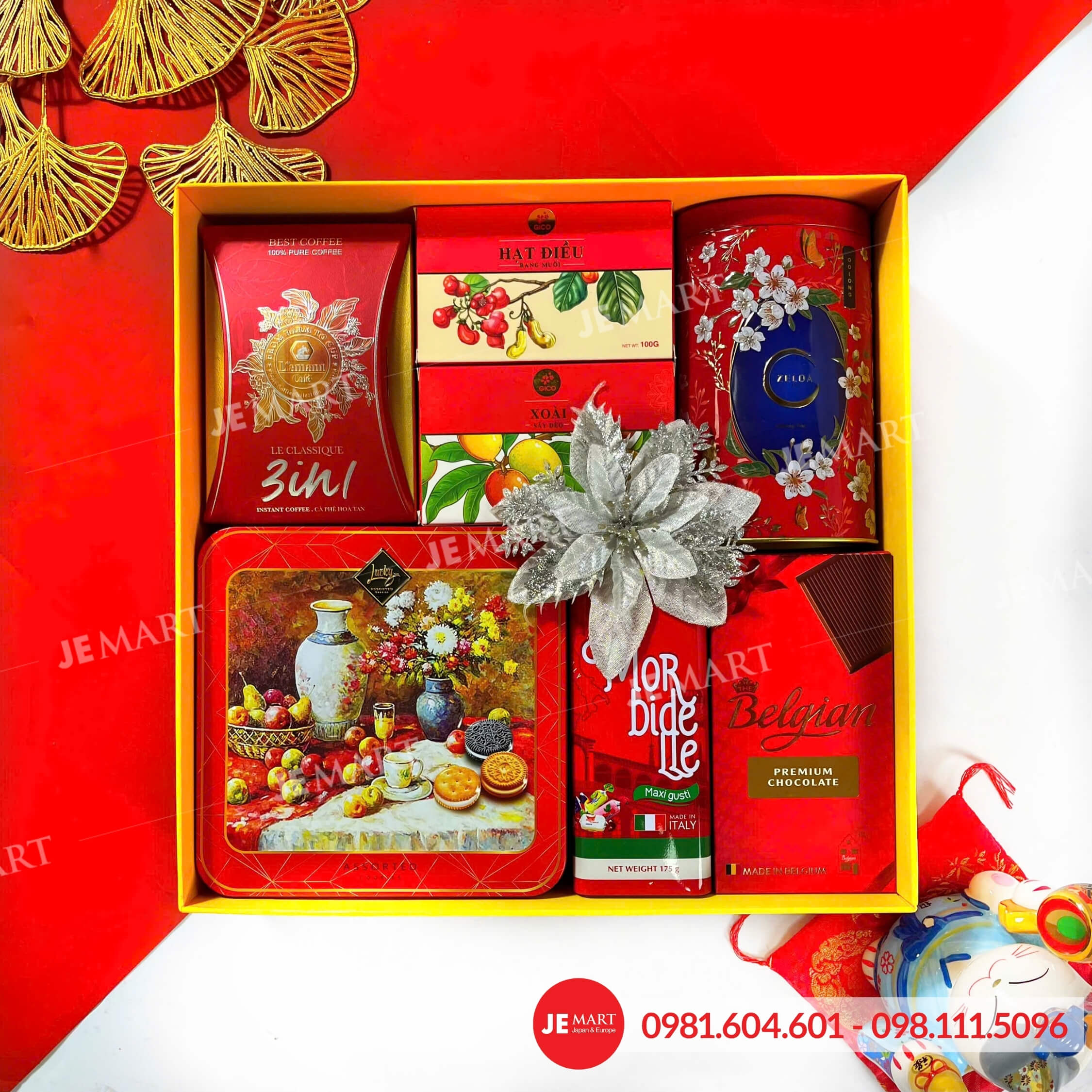 Hộp quà Tết 2026 HQ260768 1 Hộp quà Tết 2026 HQ260768