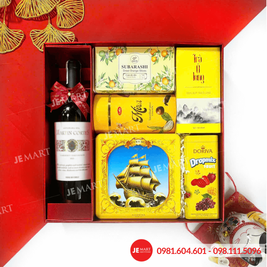 Hộp quà Tết 2026 HQ260799 1 Hộp quà Tết 2026 HQ260799