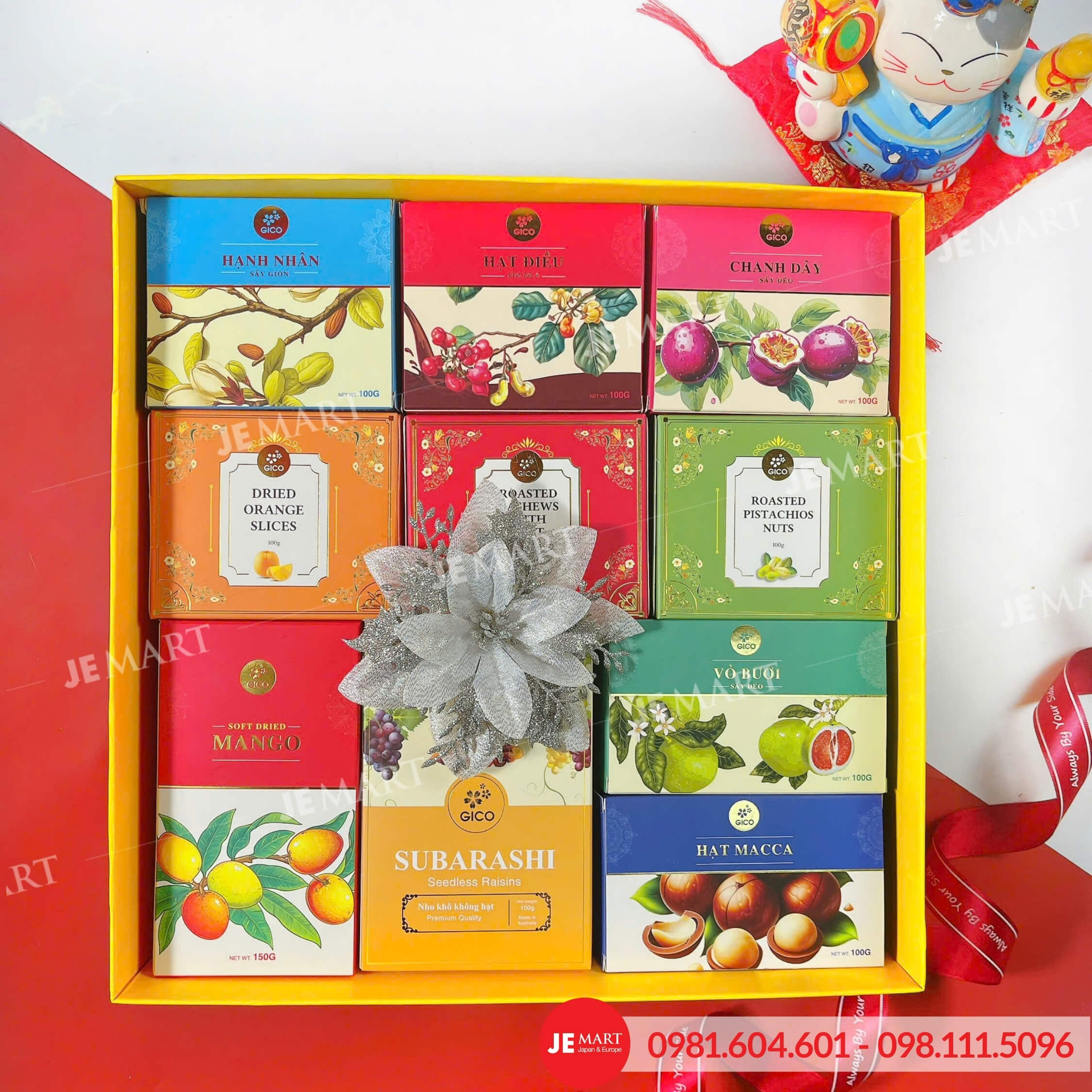 Hộp quà Tết 2026 HQ260803 1 Hộp quà Tết 2026 HQ260803