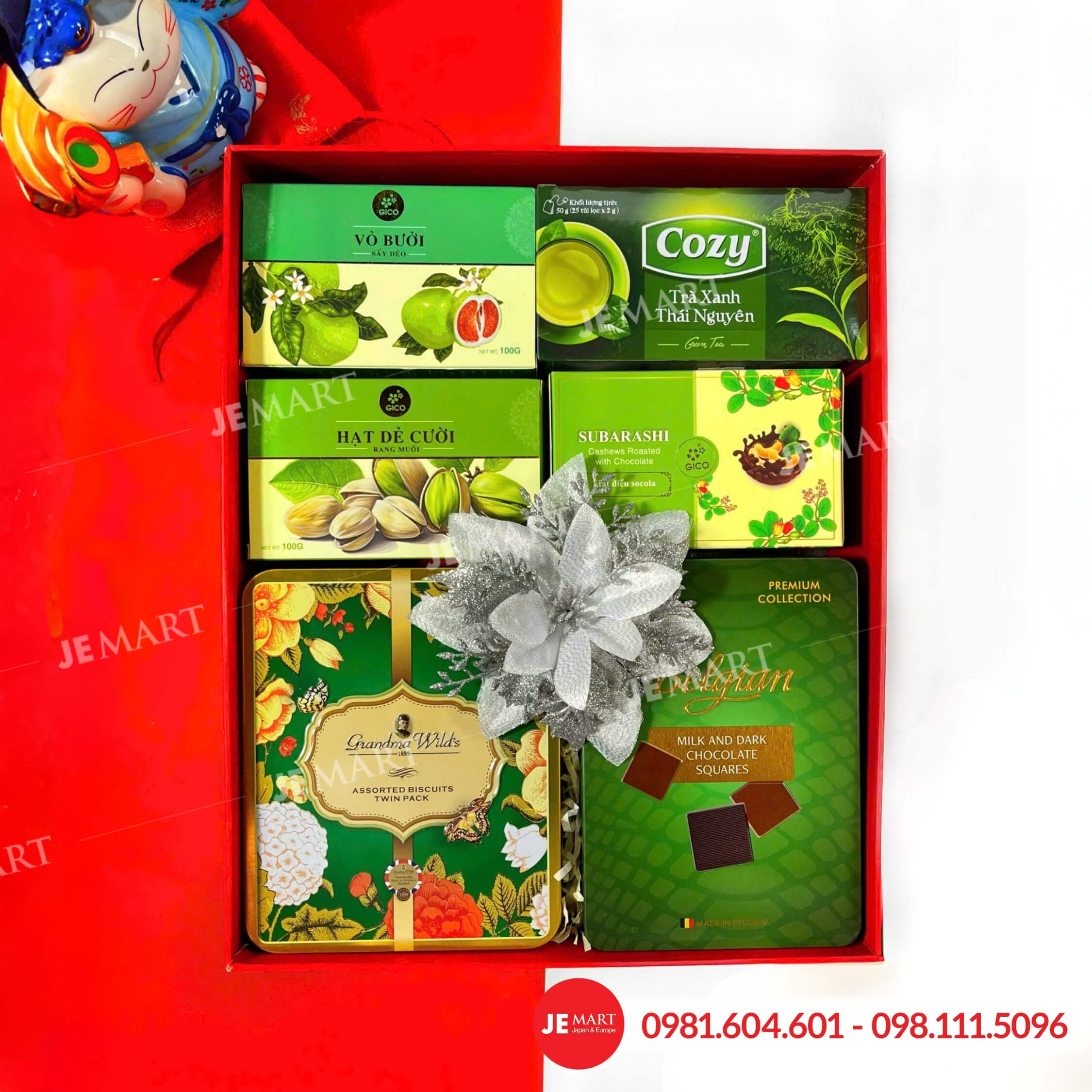 Hộp quà Tết 2026 HQ260805 1 Hộp quà Tết 2026 HQ260805