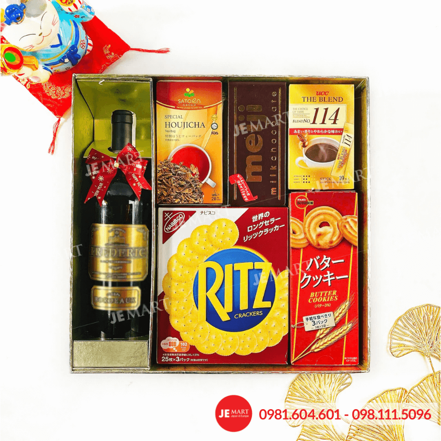 Hộp quà Tết 2026 HQ260814 1 Hộp quà Tết 2026 HQ260814