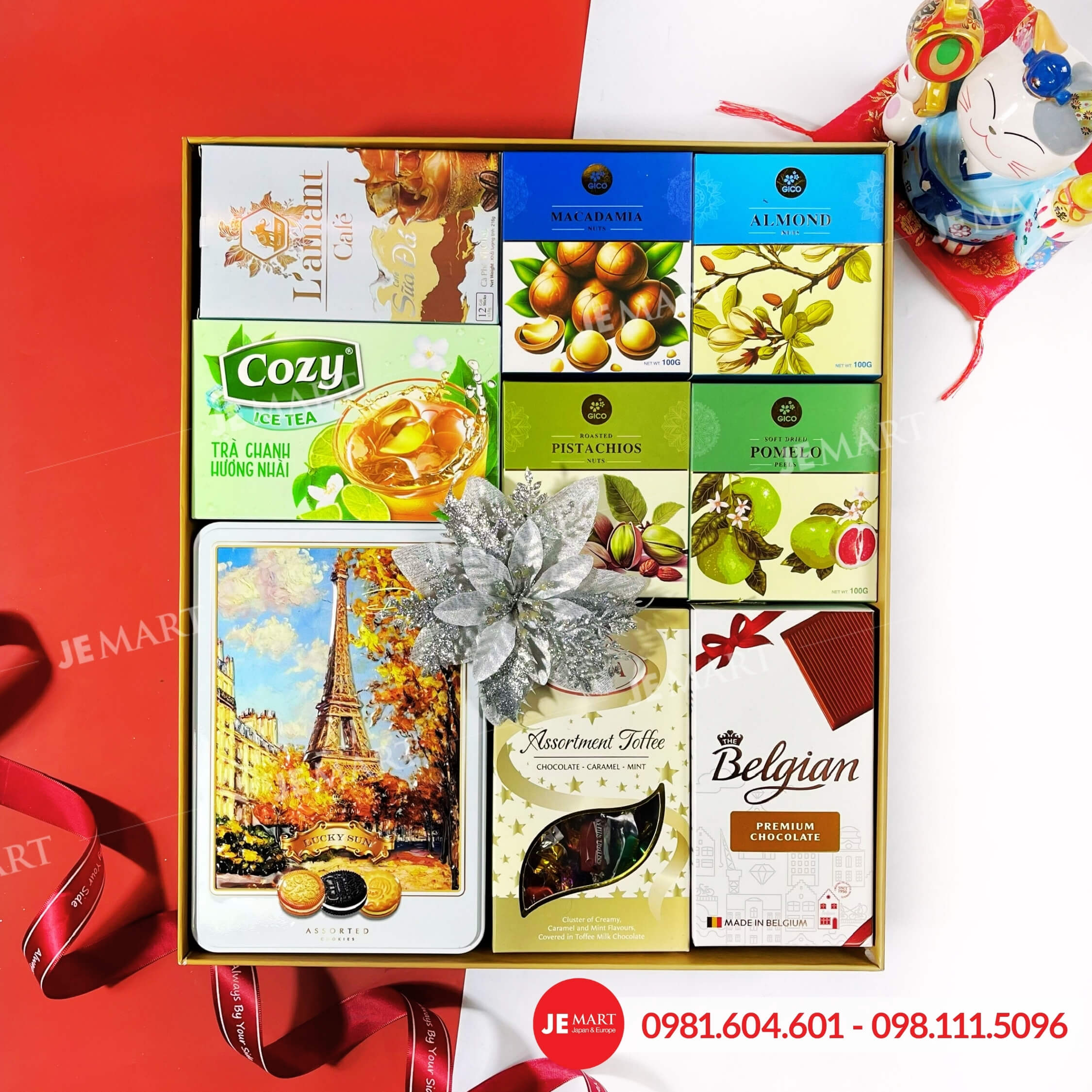 Hộp quà Tết 2026 HQ260868 1 Hộp quà Tết 2026 HQ260868