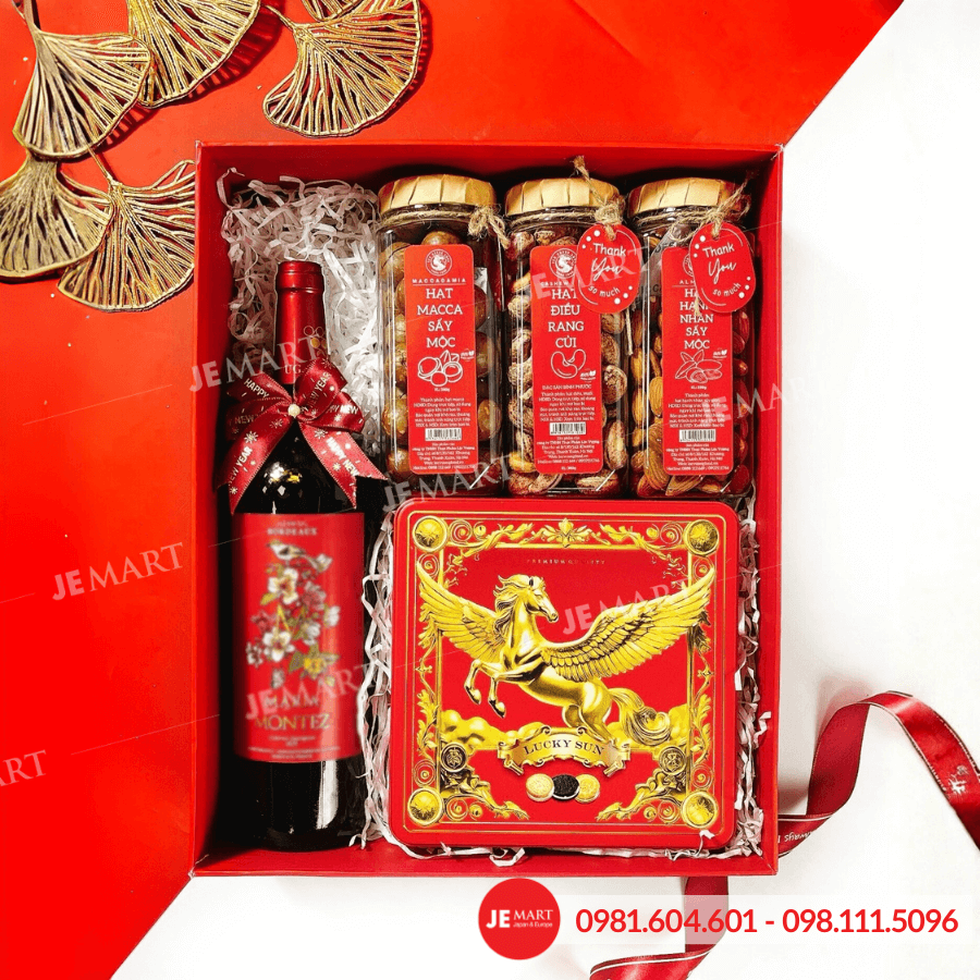 Hộp quà Tết 2026 HQ260896 1 Hộp quà Tết 2026 HQ260896