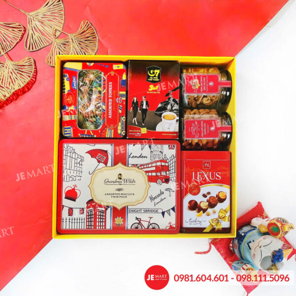 Hộp quà Tết 2026 HQ260908