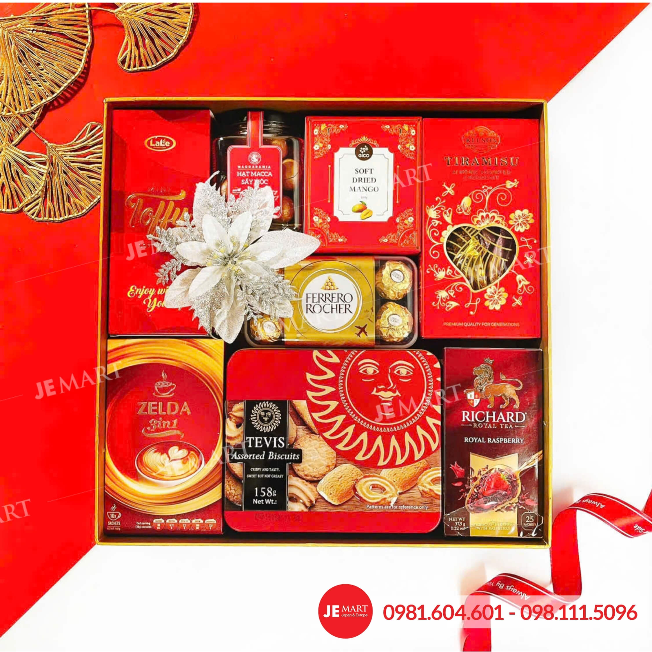 Hộp quà Tết 2026 HQ260928 1 Hộp quà Tết 2026 HQ260928